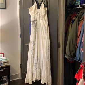 Anthropologie halter dress